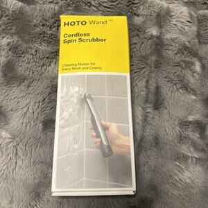 Hoto Electric Cordless Spin Scrubber Wand 10" IPX7 Waterproof UVG